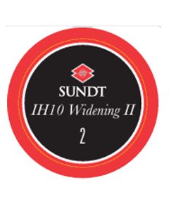 Sundt Project Name & Number Hard Hat Stickers - Qty 250