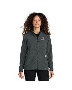 Carhartt - Women's Textured Full-Zip Fleece Jacket